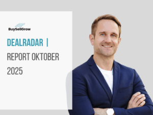Dealradar Report - Unternehmen kaufen Deutschland Oktober 2025
