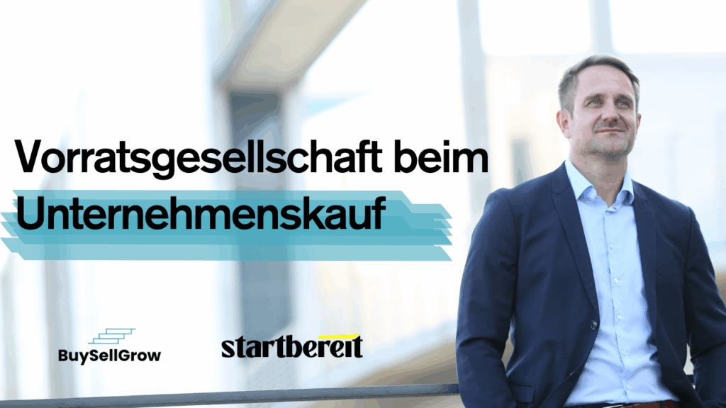 Vorratsgesellschaft übernehmen